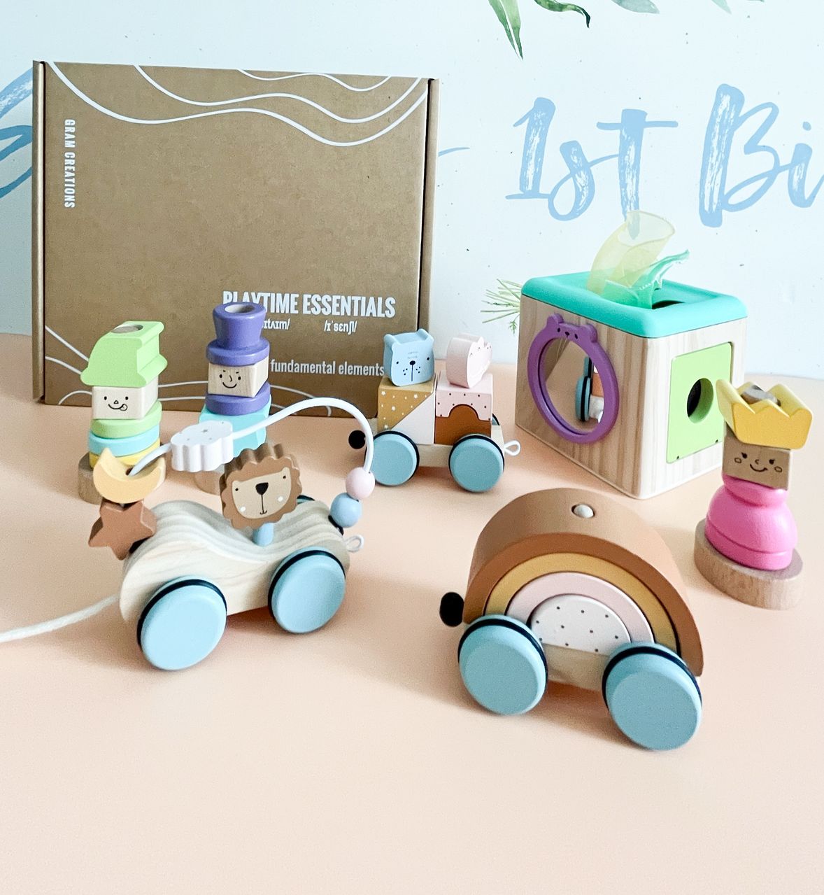 TODDLER PLAYTIME ESSENTIALS SET 4 IN 1